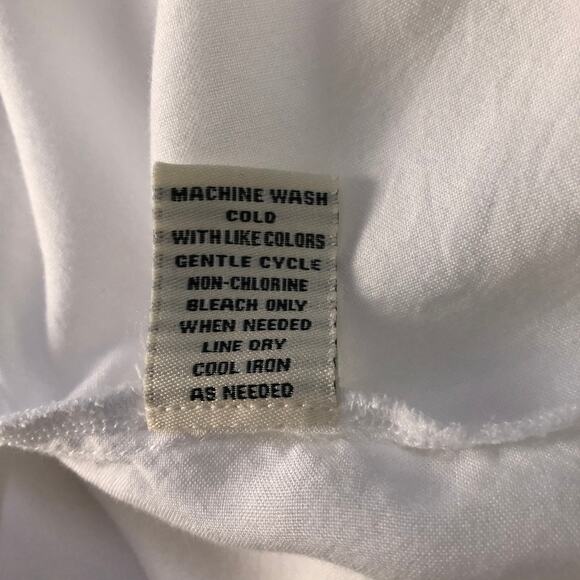 Cafe Marrakesh Womens Top Medium Eyelet Flared Sleeve Boho Cottagecore Beachy - Picture 10 of 11